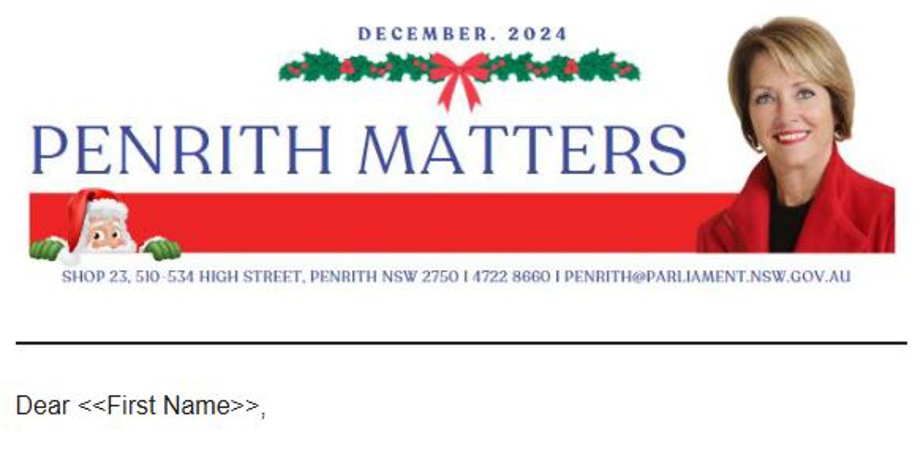 December Newsletter 2024 Main Image